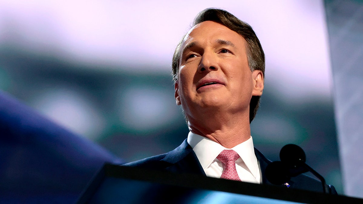 Glenn Youngkin during the Republican National Convention