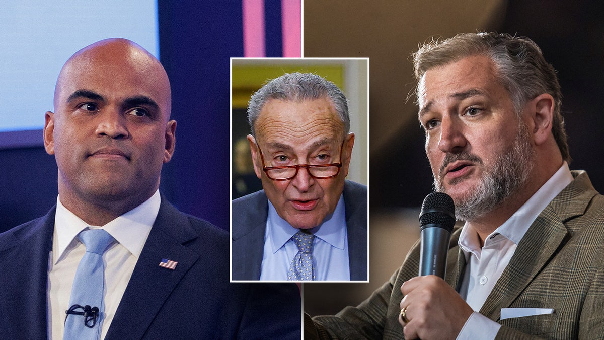 Colin Allred, Chuck Schumer, Ted Cruz