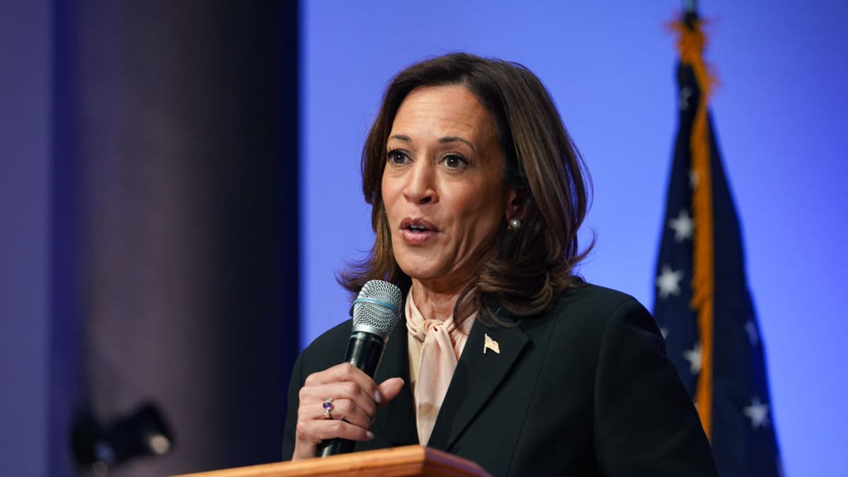 Kamala Harris closeup shot