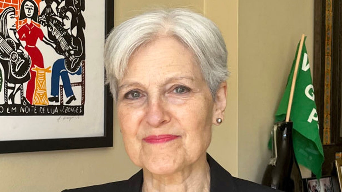 Jill Stein posing in New York on April 15, 2024