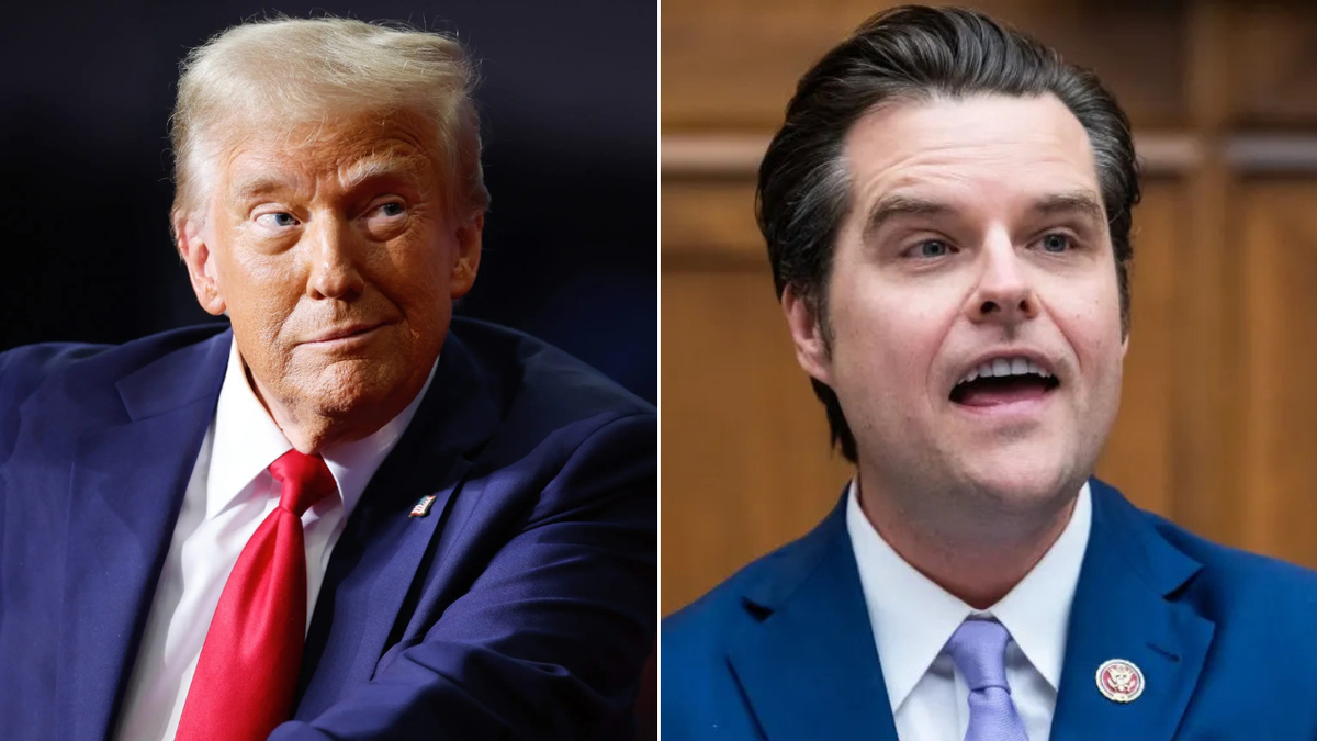 Donald Trump, Matt Gaetz split