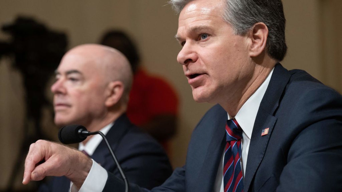 Homeland Security Secretary Alejandro Mayorkas and FBI Director Christopher Wray declined to testify publicly before the Senate Homeland Secuirty Committee.