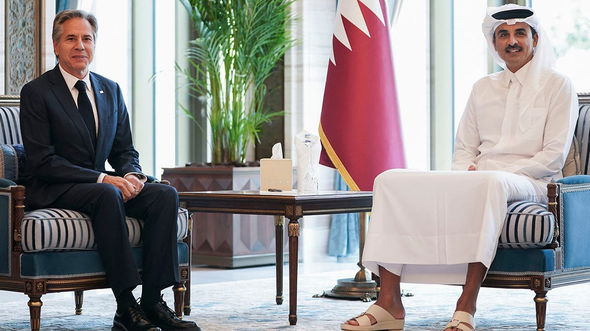 Secretary of State Antony Blinken in Qatar