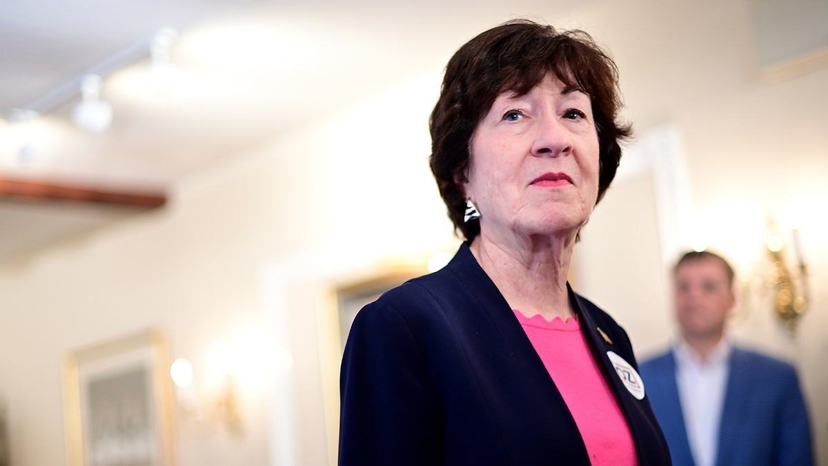 Susan Collins, closeup shot