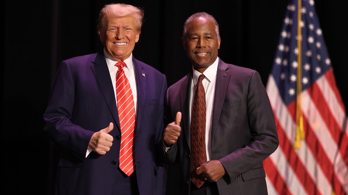 Donald Trump and Ben Carson