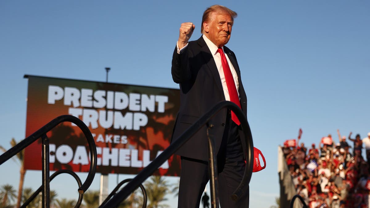 Trump Coachella rally