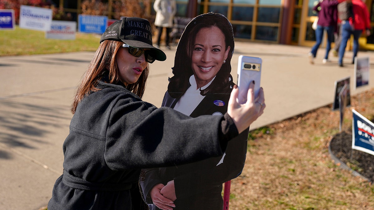 Polling place in Scranton, Pennsylvania