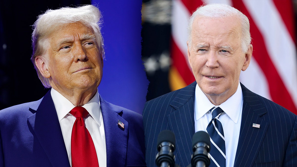 President-elect Trump and President Biden 