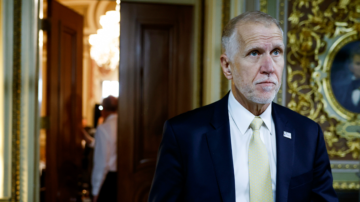 Sen. Thom Tillis in closeup shot