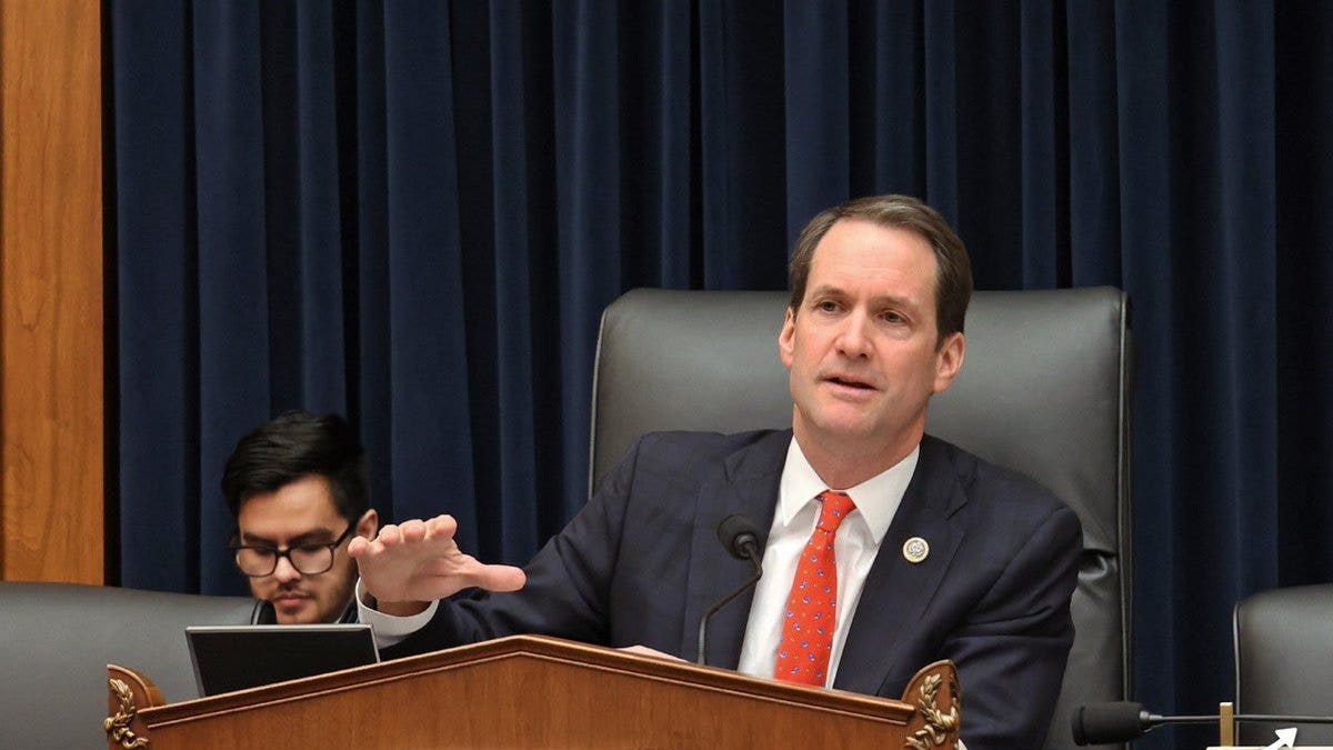 closeup of Rep. James Himes in hearing