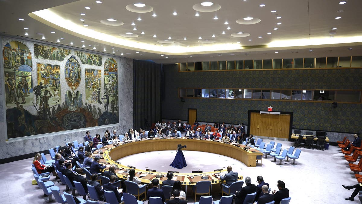 Security Council meeting