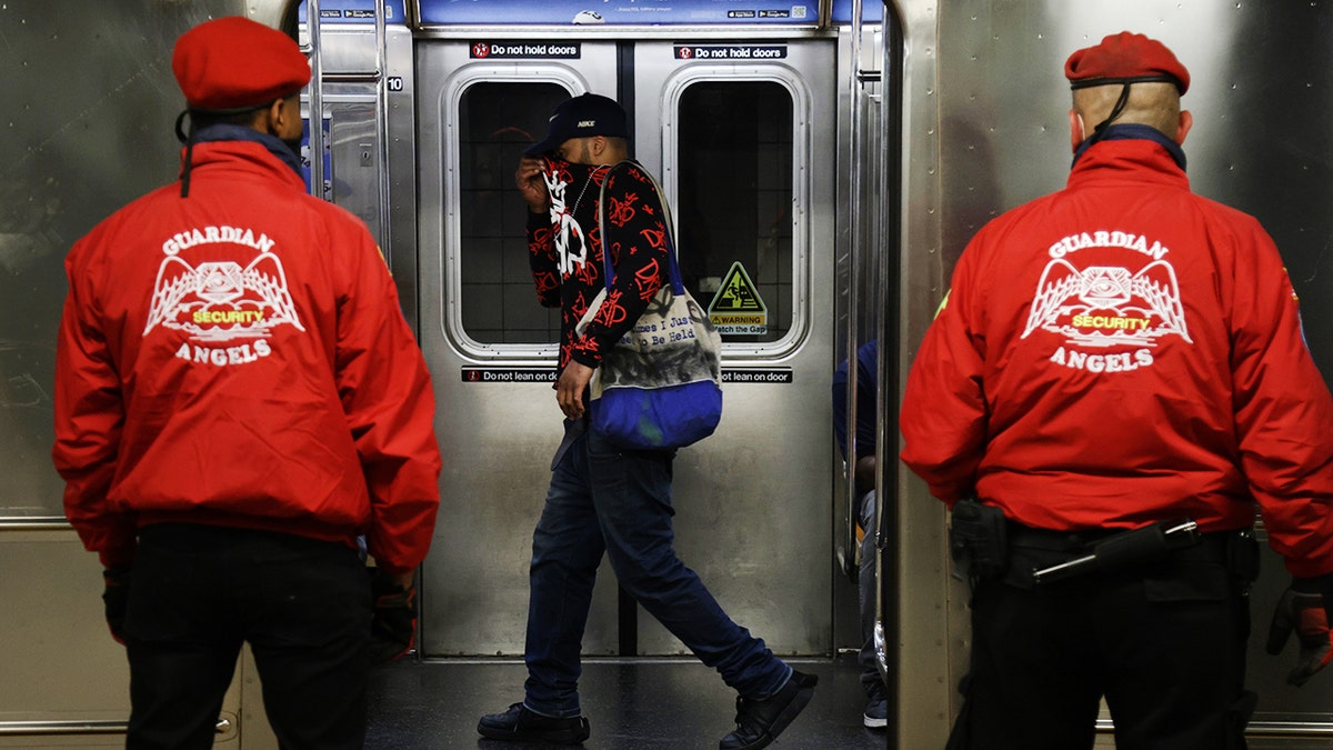 Guardian Angels in subway system