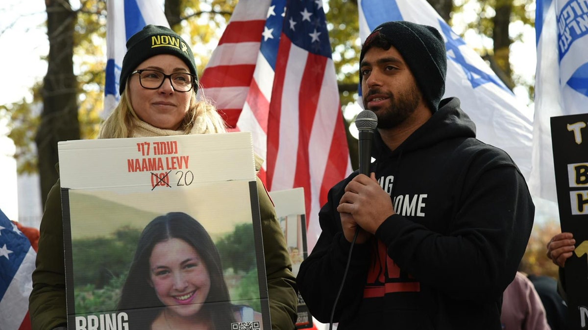 Central Park demonstration to free Hamas hostages