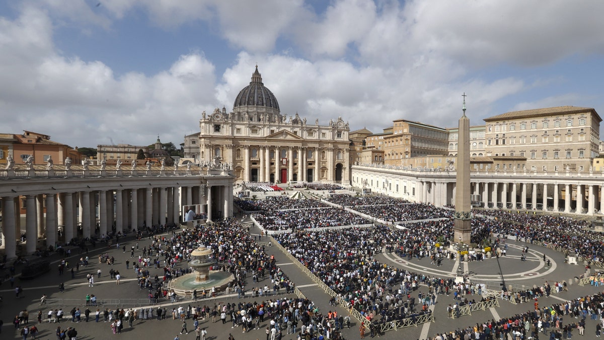 Vatican City aerial view