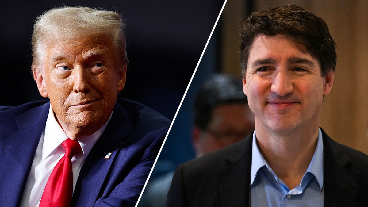 President-elect Trump and Canadian Prime Minster Justin Trudeau