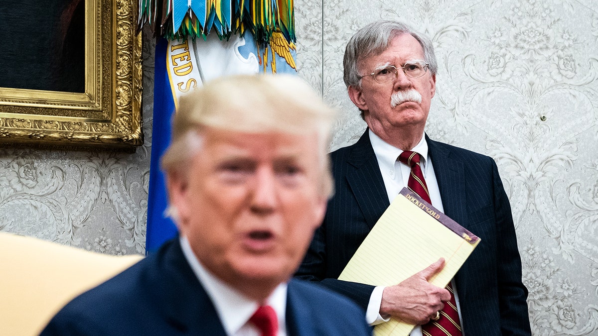 Donald Trump and John Bolton