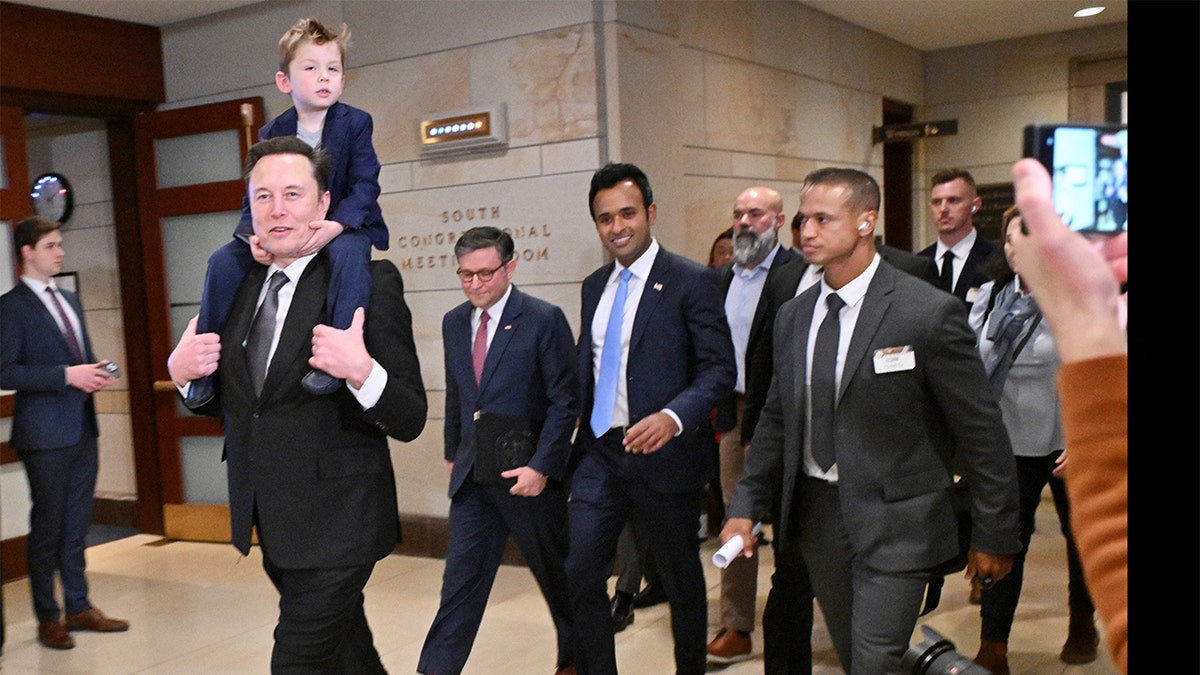 Elon Musk and Ramaswamy