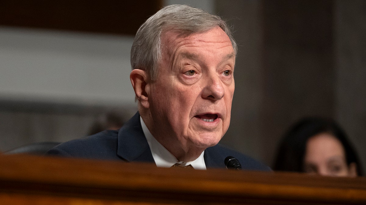 Dick Durbin in Senate hearing