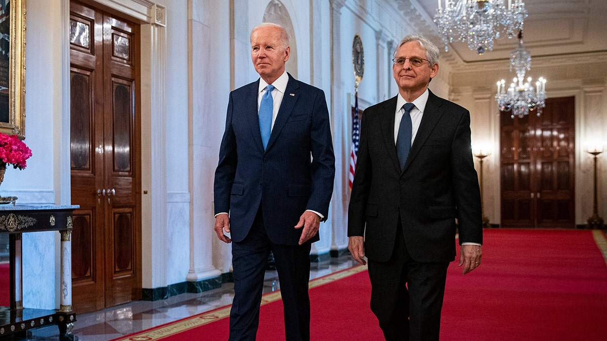 President Biden and Attorney General Merrick Garland