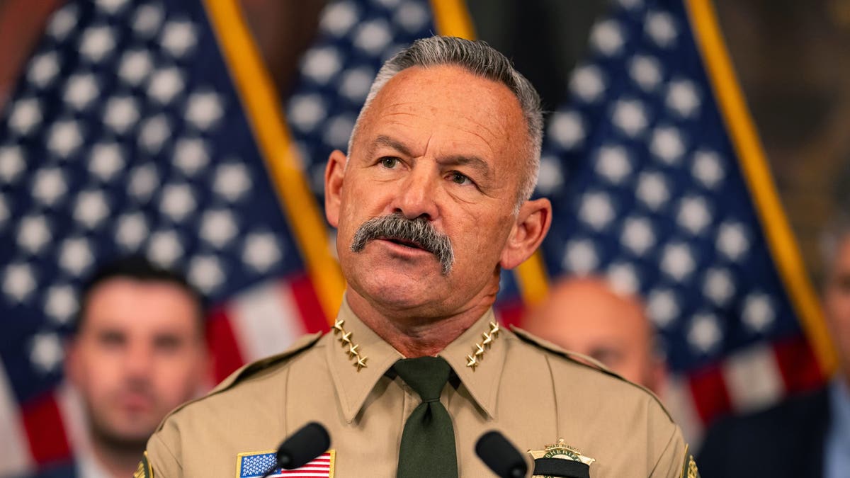 Sheriff Chad Bianco of Riverside County