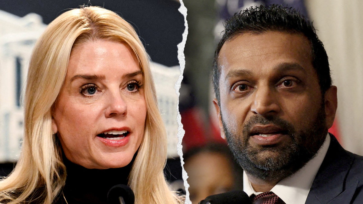 Pam Bondi and Kash Patel