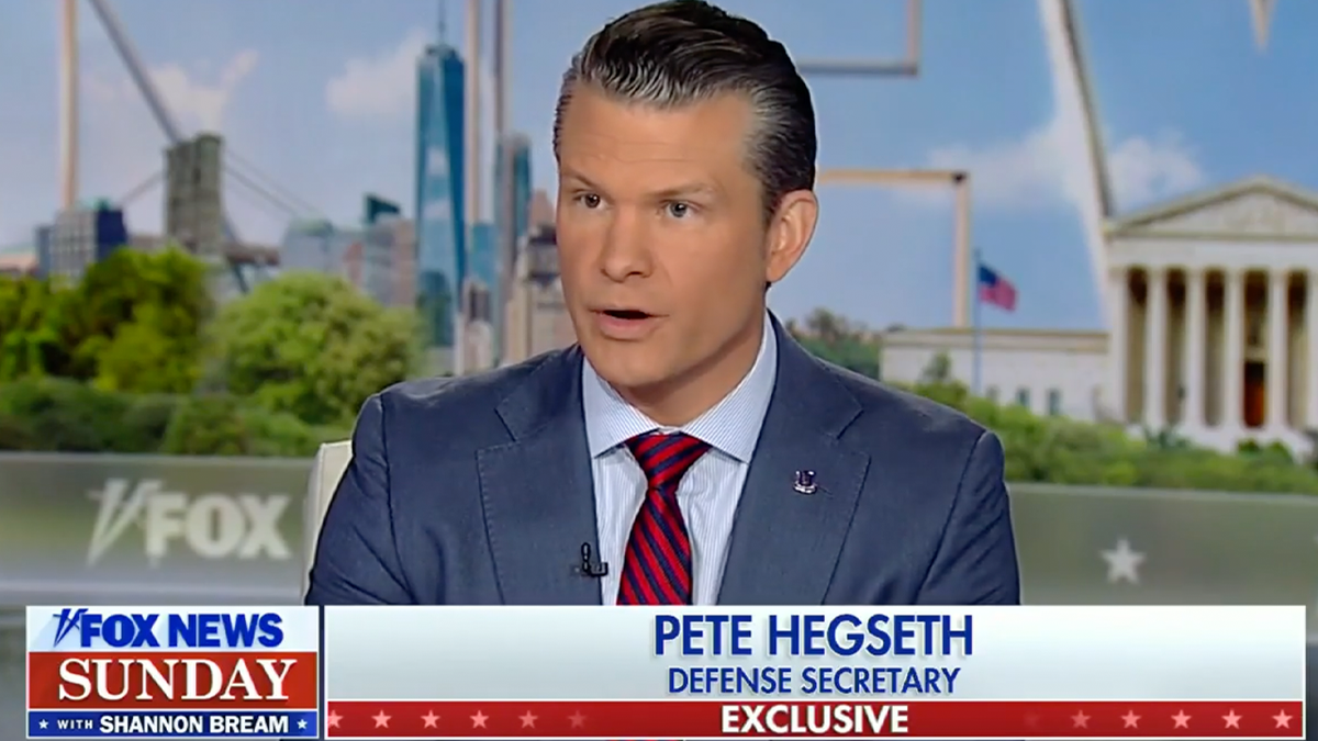 SecDef Hegseth on Fox News 