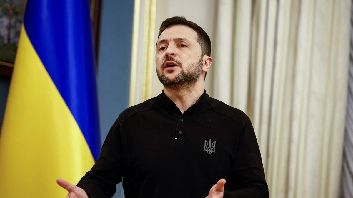 Ukrainian President Volodymyr Zelenskyy