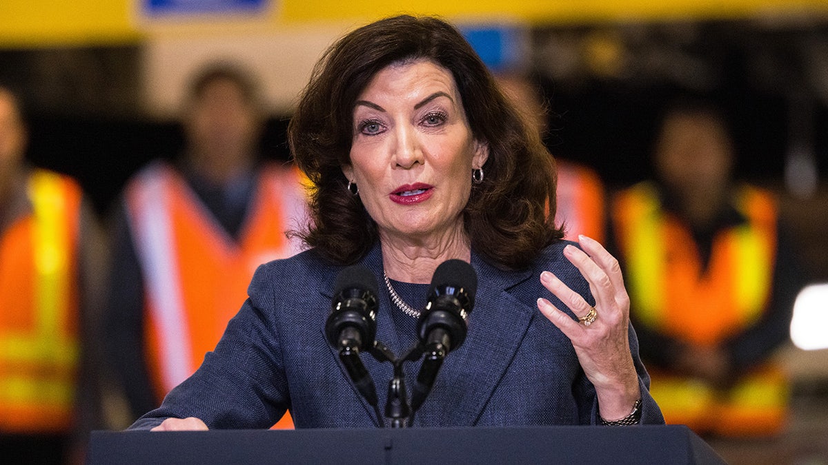 Democratic New York Gov. Kathy Hochul