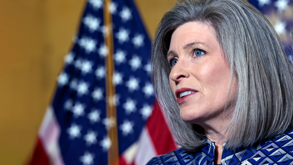 Sen. Joni Ernst in closeup shot