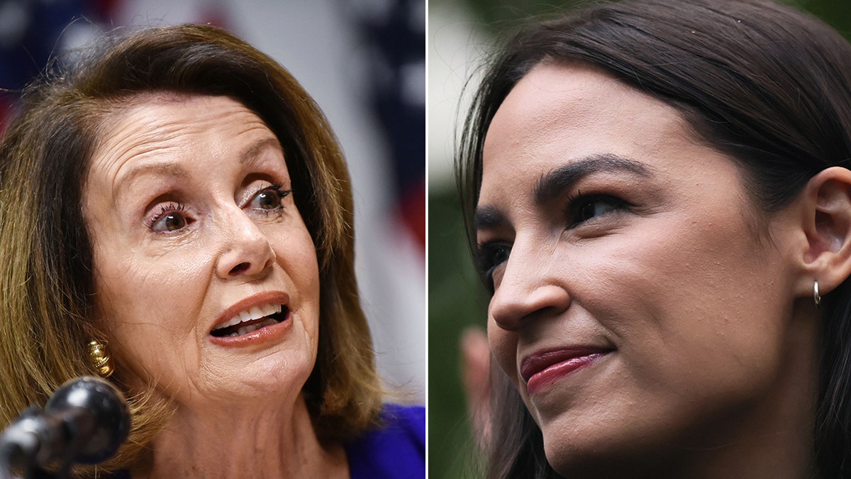 AOC and Nancy Pelosi