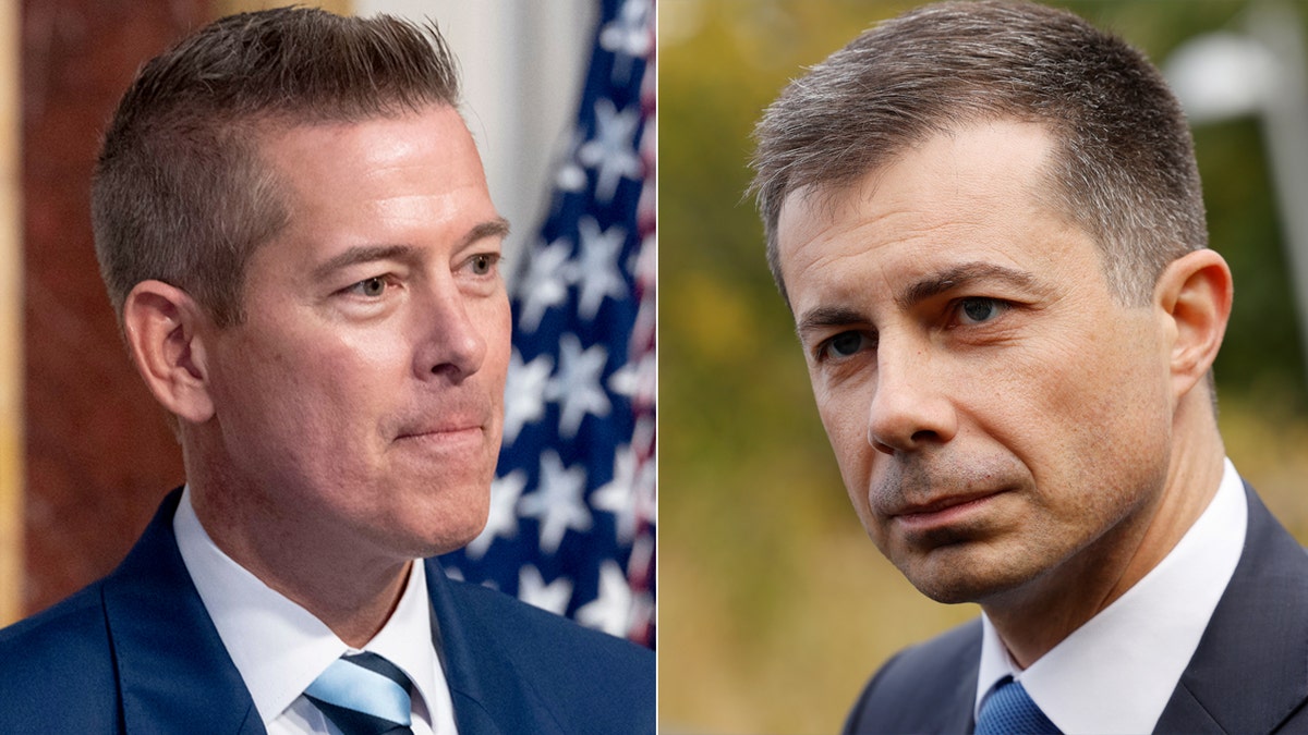 Left: Sean Duffy; Right: Pete Buttigieg