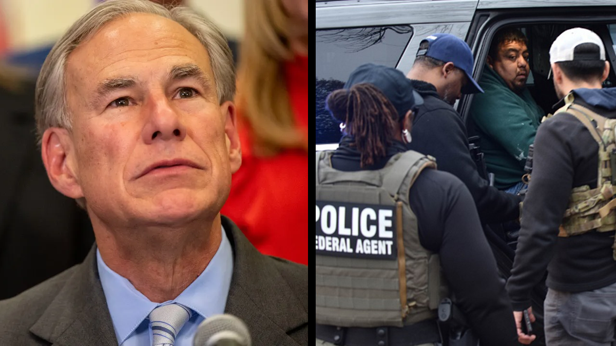 Texas Gov. Greg Abbott on Monday announced that "Colony Ridge is being targeted today."