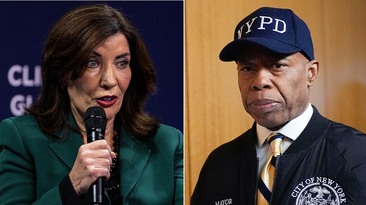 Governor Kathy Hochul, D-N.Y., is considering the "path forward" for Mayor Eric Adams, D-N.Y., after four deputy mayors resigned following the Justice Department dropping bribery, wire fraud and conspiracy charges against him. 