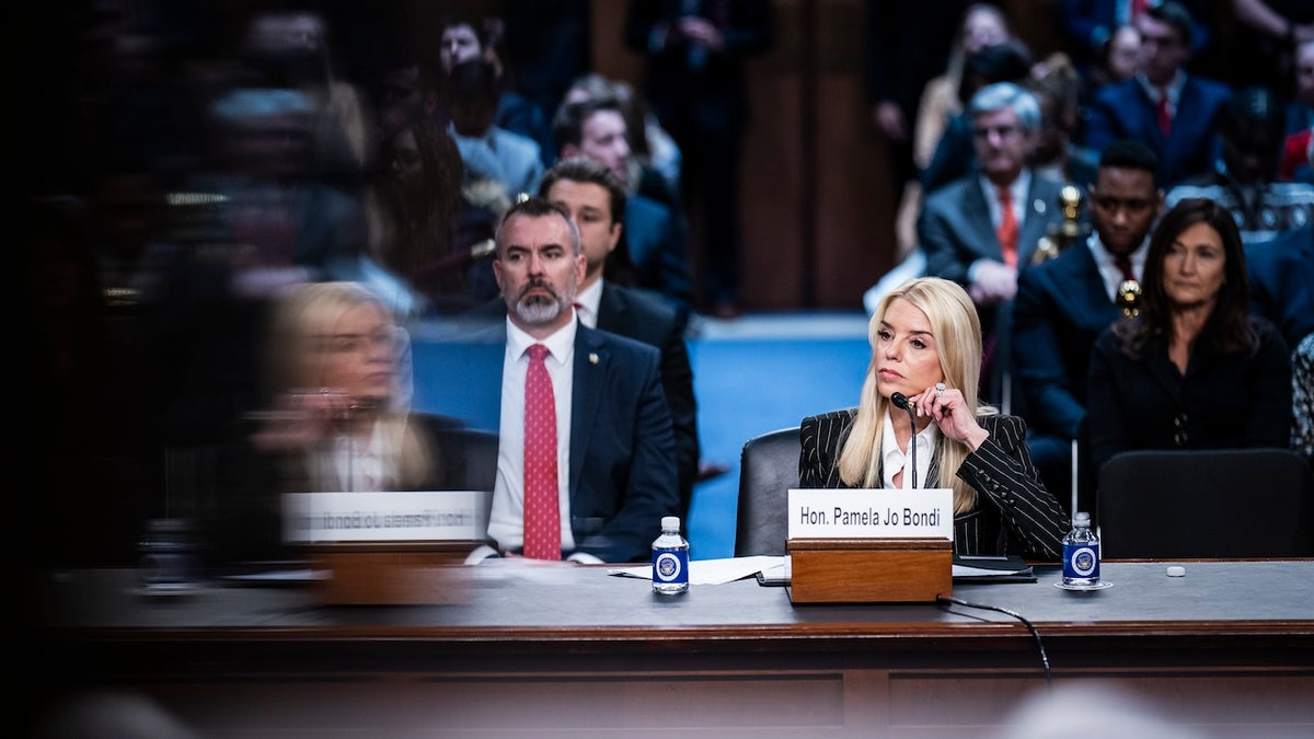 Pam Bondi at confirmation hearing