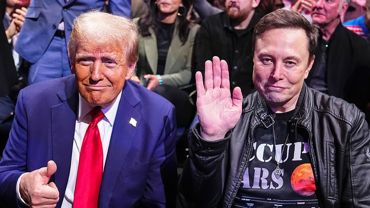 Donald Trump and Elon Musk