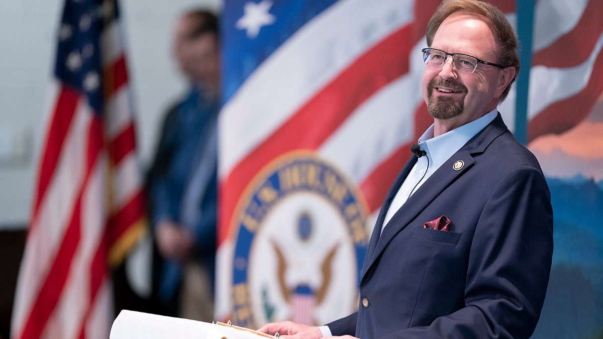 Rep. Chuck Edwards at town hall