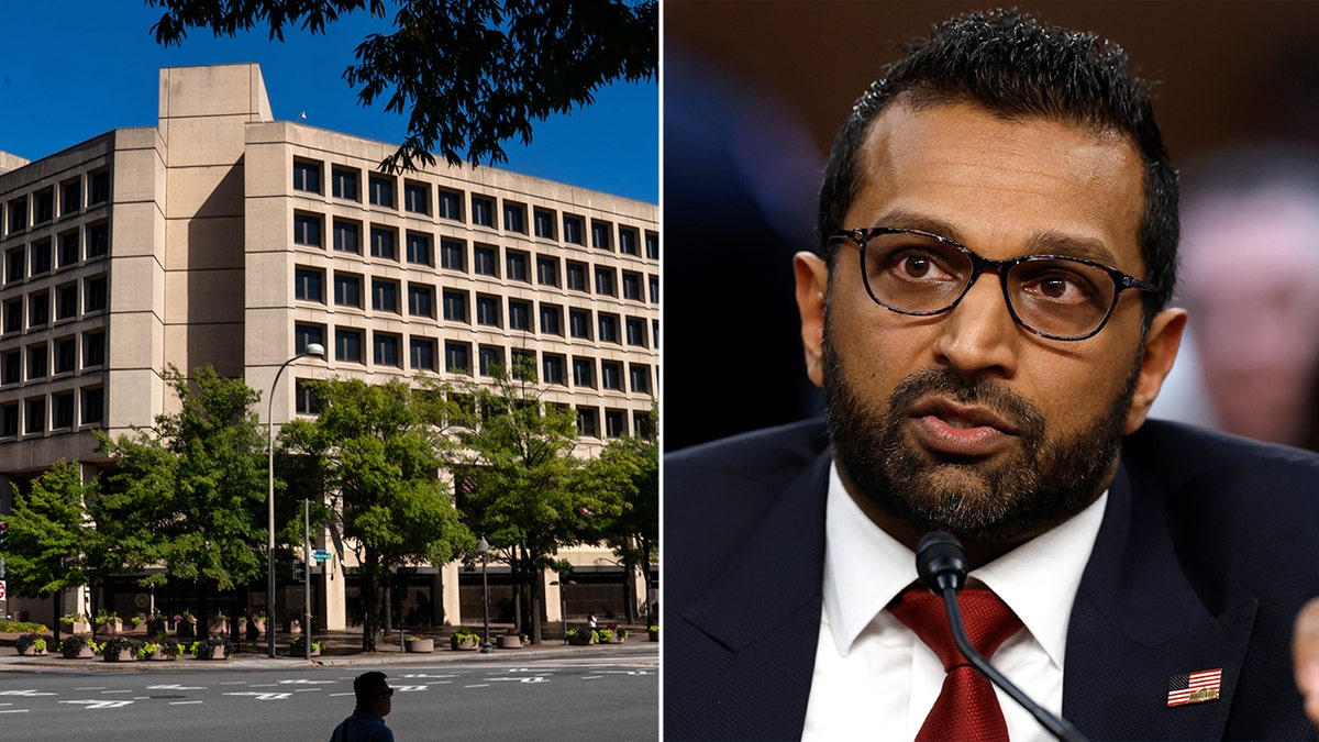 FBI headquarters and Kash Patel