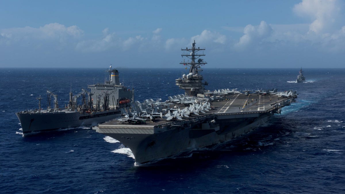 USS Ronald Reagan aircraft carrier us navy