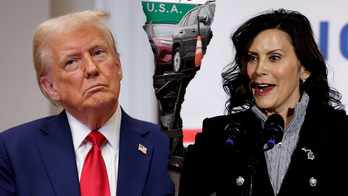 Gov. Gretchen Whitmer, D-Mich., said President Donald Trump’s 25% tariffs could harm Michigan’s auto industry after Trump vowed to save the auto industry during his 2024 campaign.