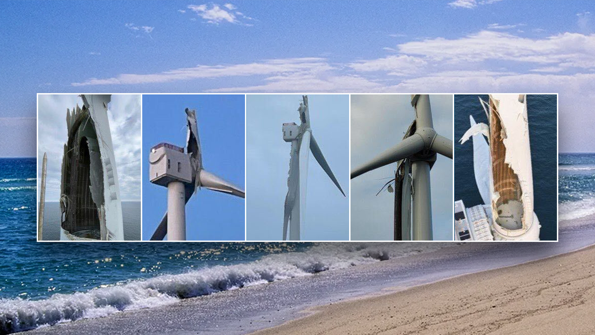 A major part of a first-of-its-kind green energy project, which the <u>Biden administration</u> bragged about, is now lying in ruins and polluting some of America’s beautiful ocean and seashore in Nantucket, <u>Massachusetts. </u>