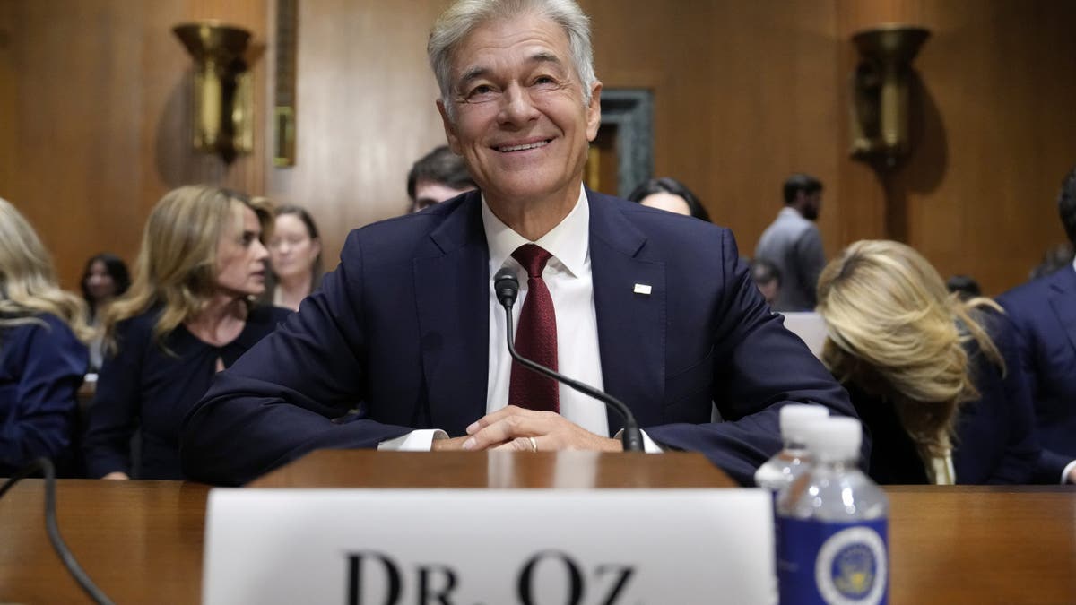 Dr. Mehmet Oz will lead the Centers for Medicare and Medicaid Services. Here, he sits before testifying at his confirmation hearing before the Senate Finance Committee, on Capitol Hill in Washington, March 14, 2025. 