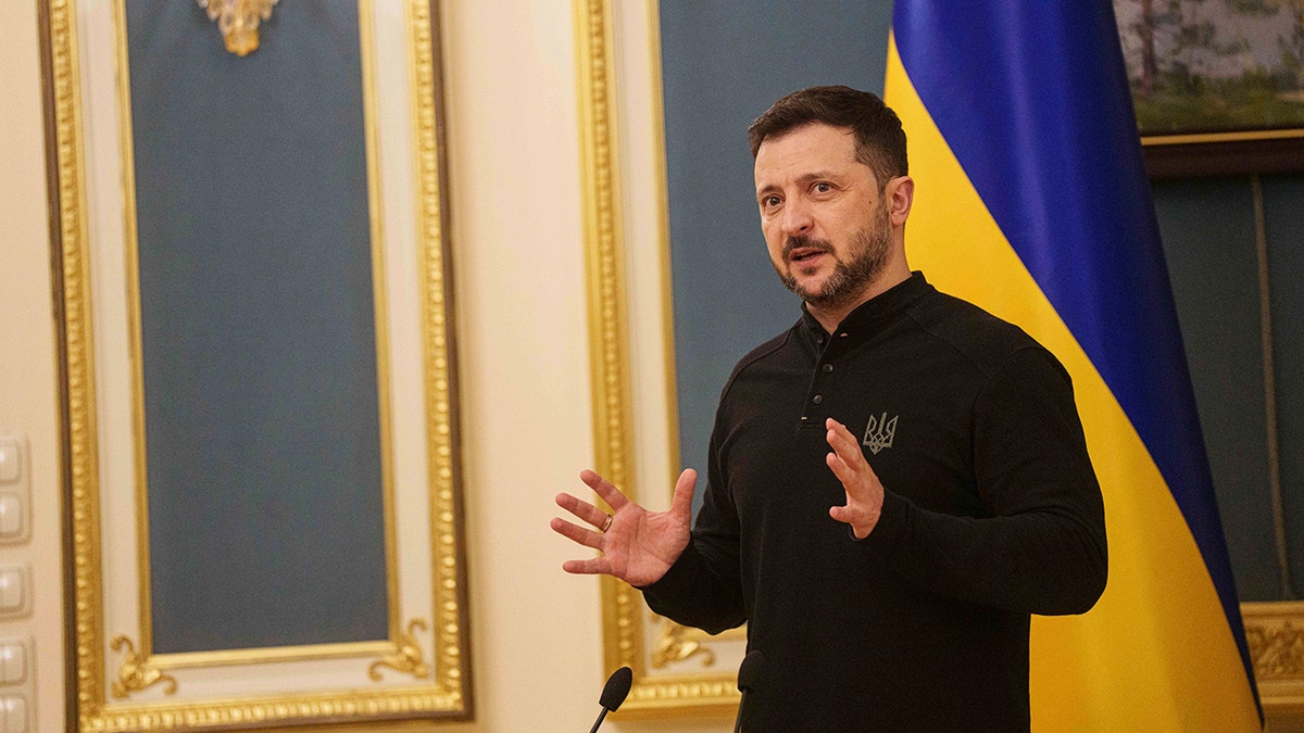 Ukrainian President Volodymyr Zelenskyy