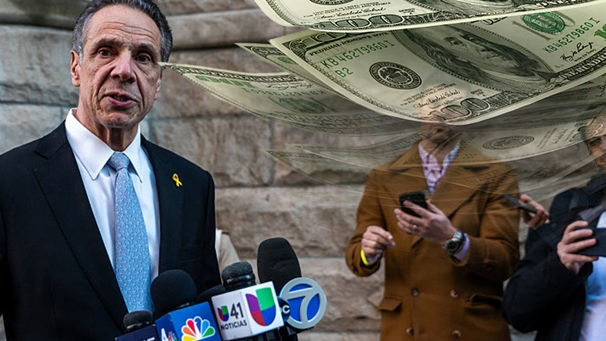 Photo illustration of Cuomo