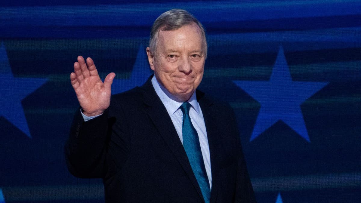 Sen. Richard Durbin closeup shot