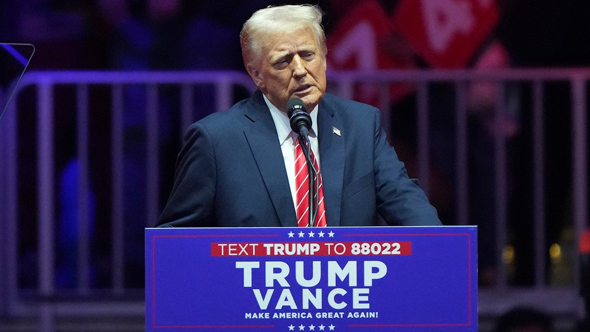 Donald Trump closeup shot