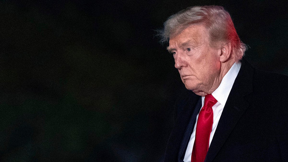 Trump returns to the White House