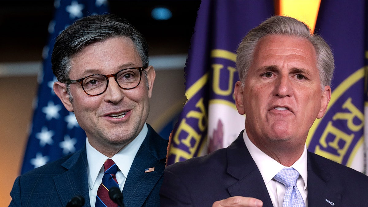 Mike Johnson Kevin McCarthy split