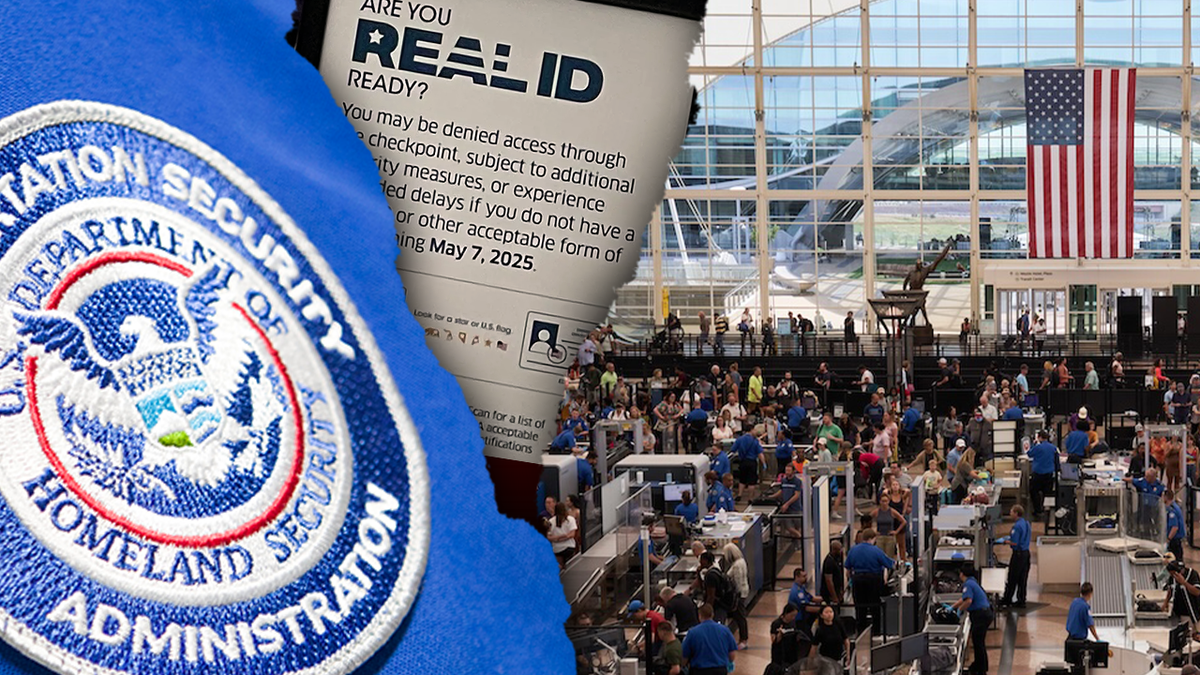 real ID photo montage