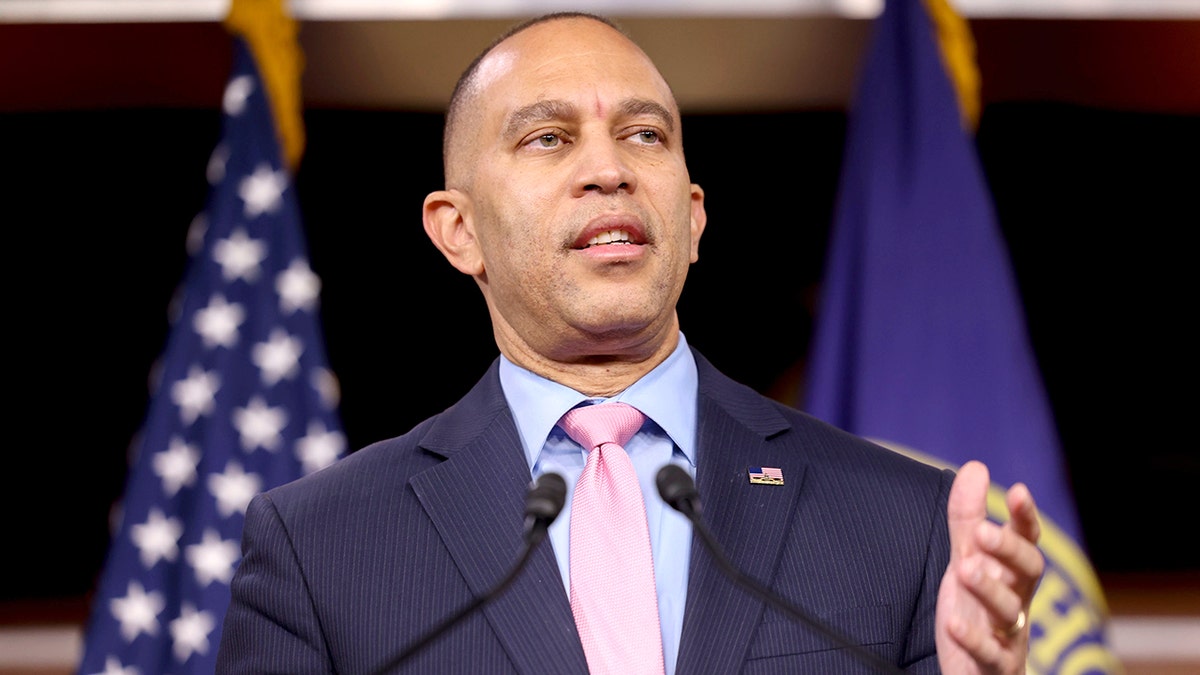 Rep. Hakeem Jeffries closeup shot