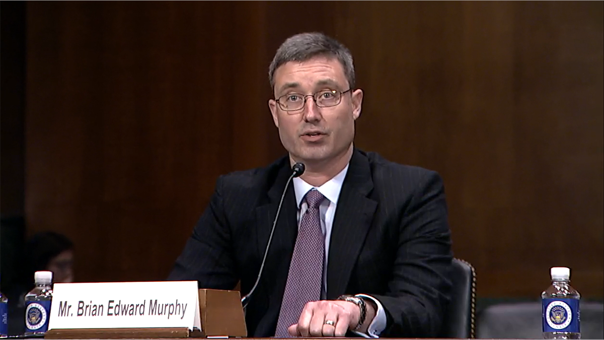 Brian Murphy at hearing